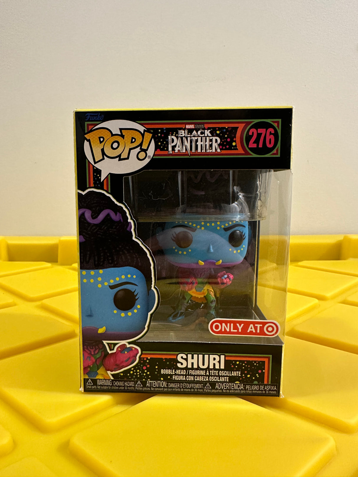 Funko POP! Shuri (Black Light) - Limited Edition Target Exclusive