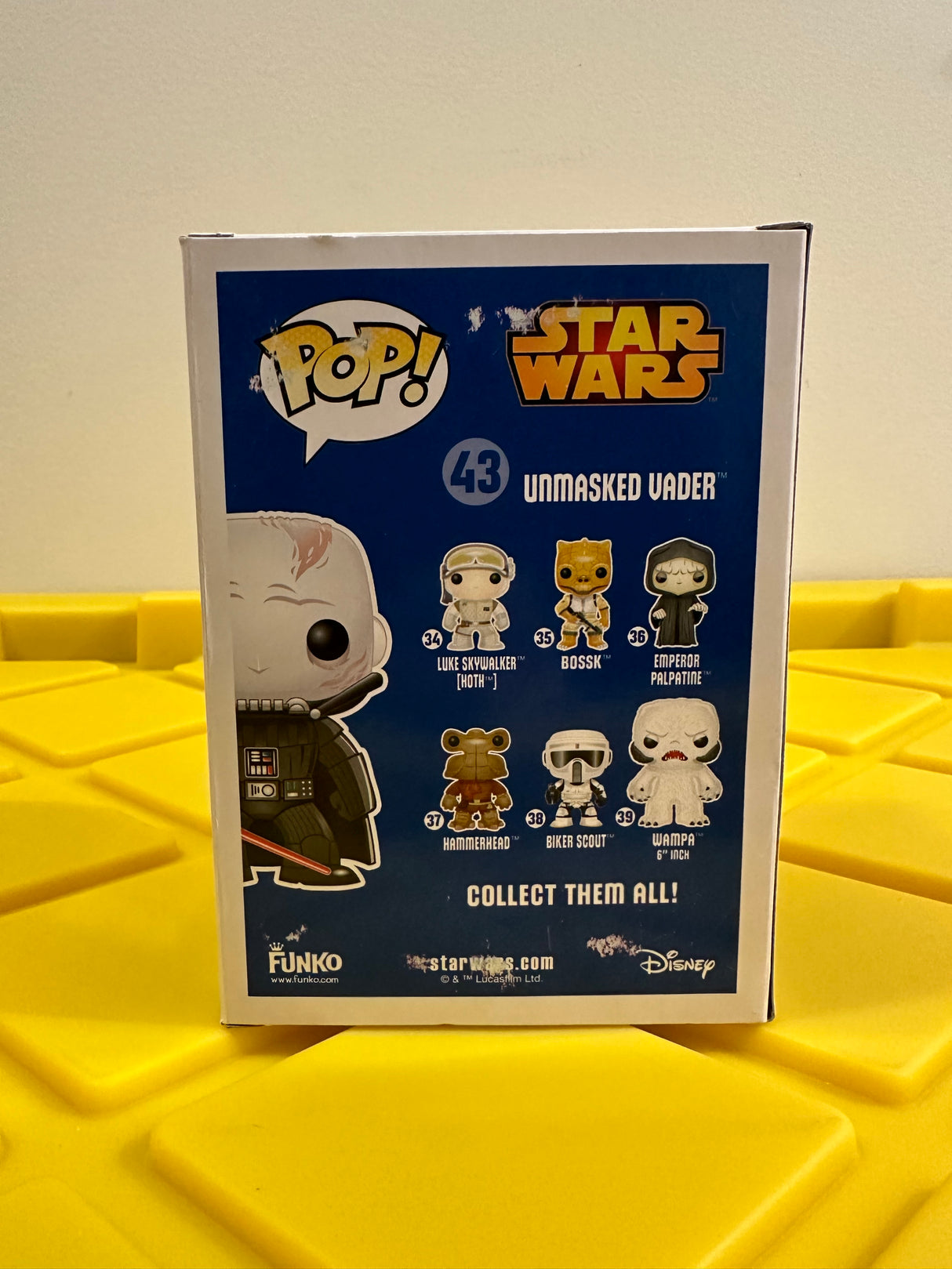 Funko POP! Unmasked Vader