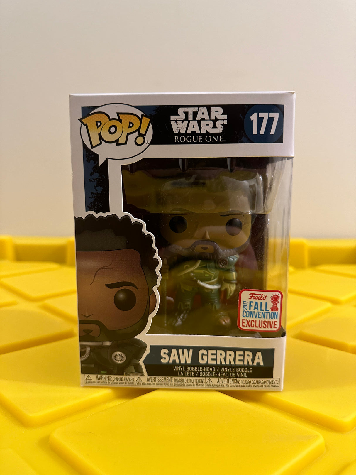 Funko POP! Saw Gerrera - Limited Edition 2017 NYCC Exclusive