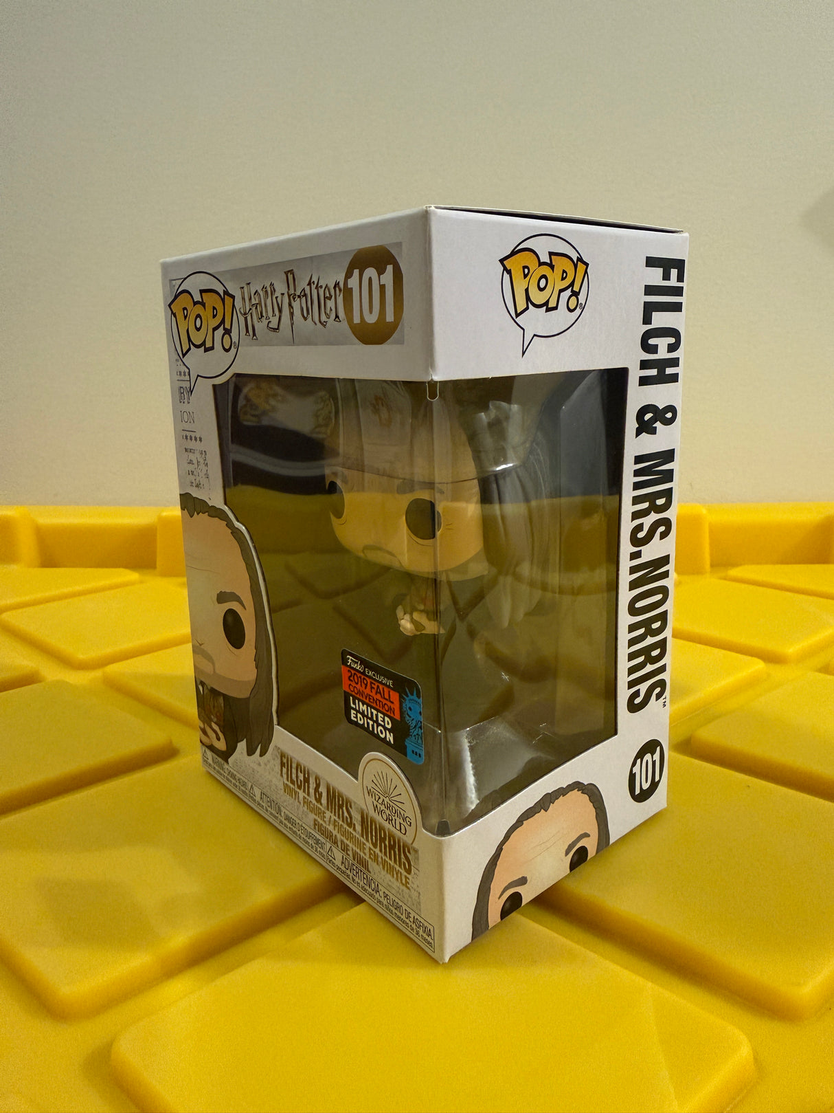 Funko POP! Filch & Mrs. Norris - Limited Edition 2019 NYCC Exclusive