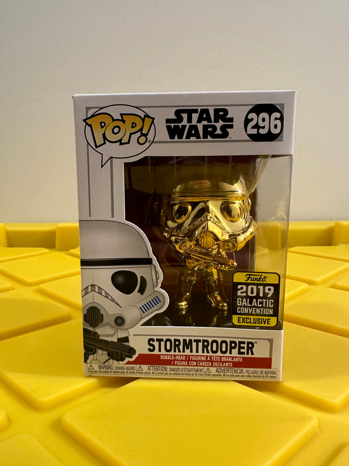 Stormtrooper (Gold Chrome) - Limited Edition 2019 Galactic Convention Exclusive