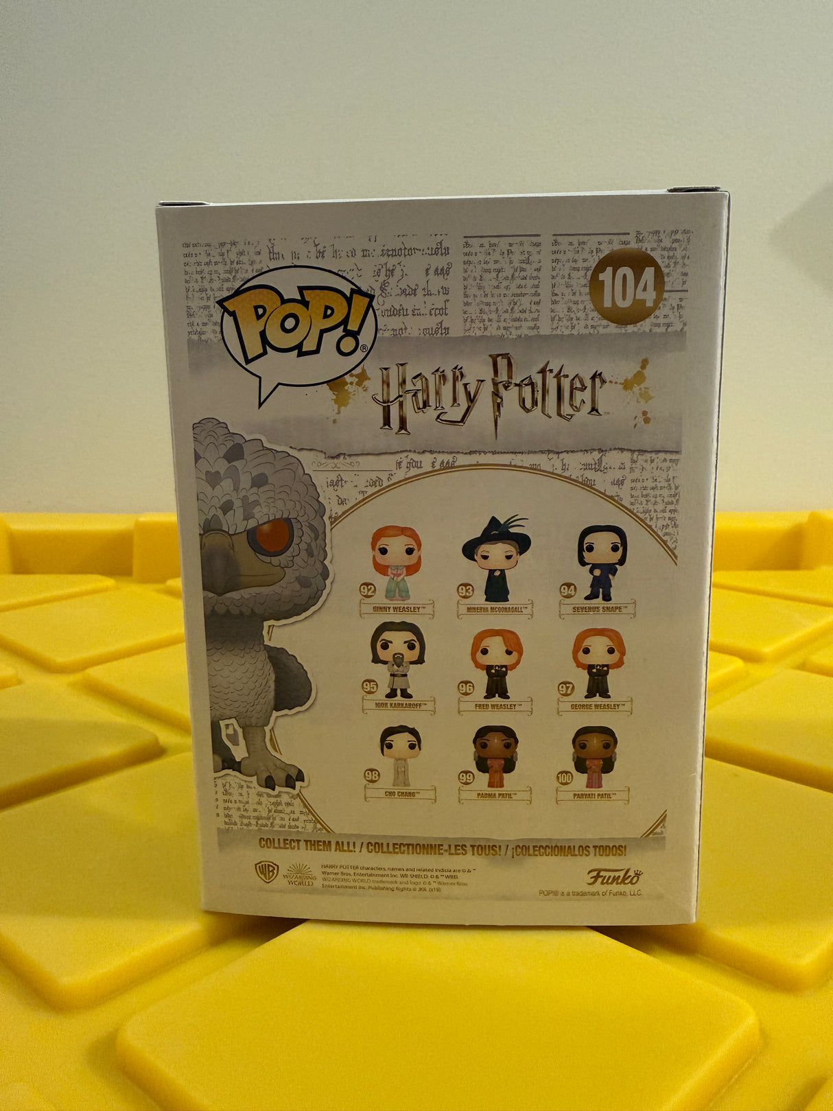 Funko POP! Buckbeak (Orange Eyes) (Flocked) - Limited Edition Hot Topic Exclusive