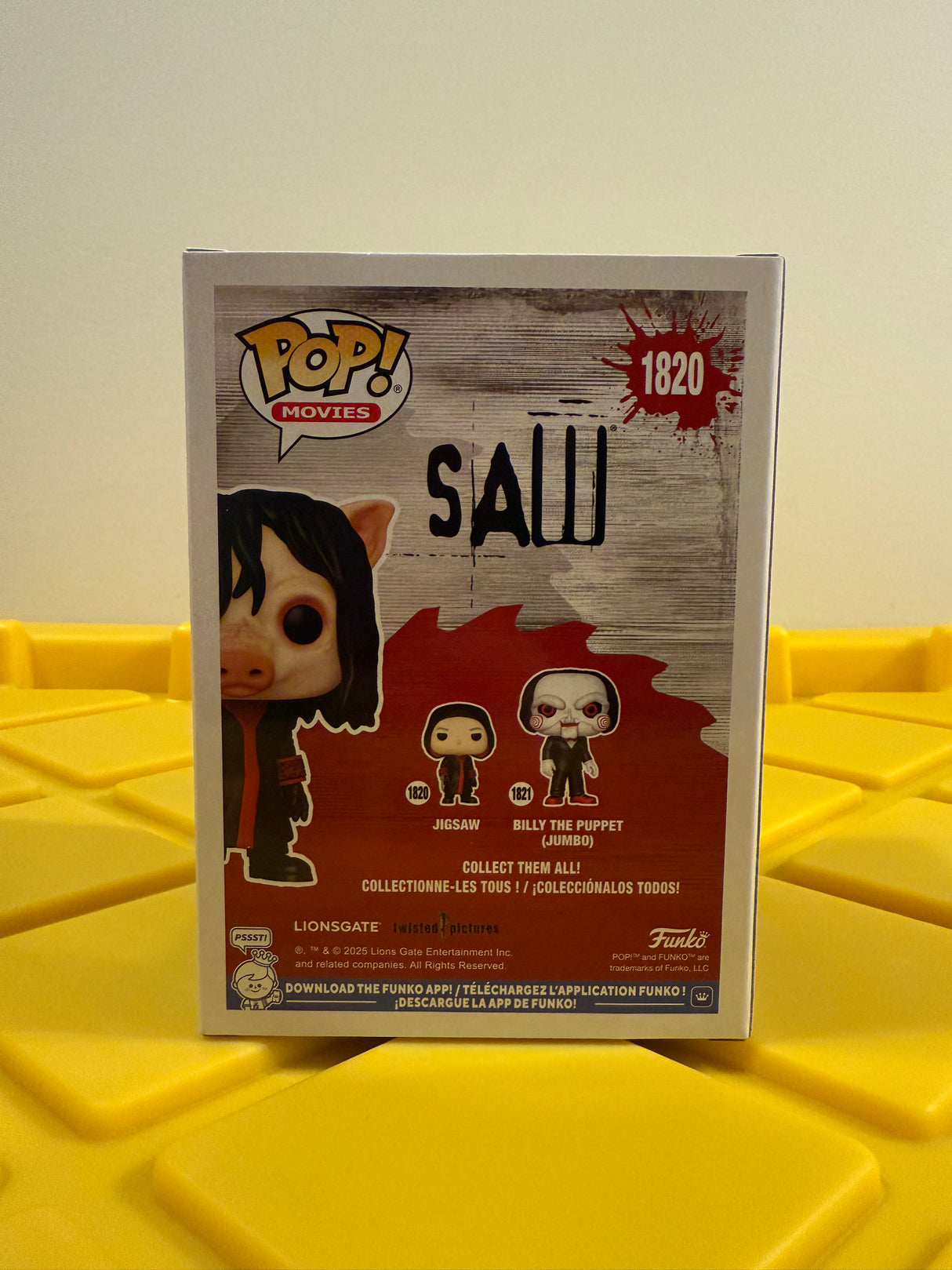 Funko POP! Jigsaw - Limited Edition Chase