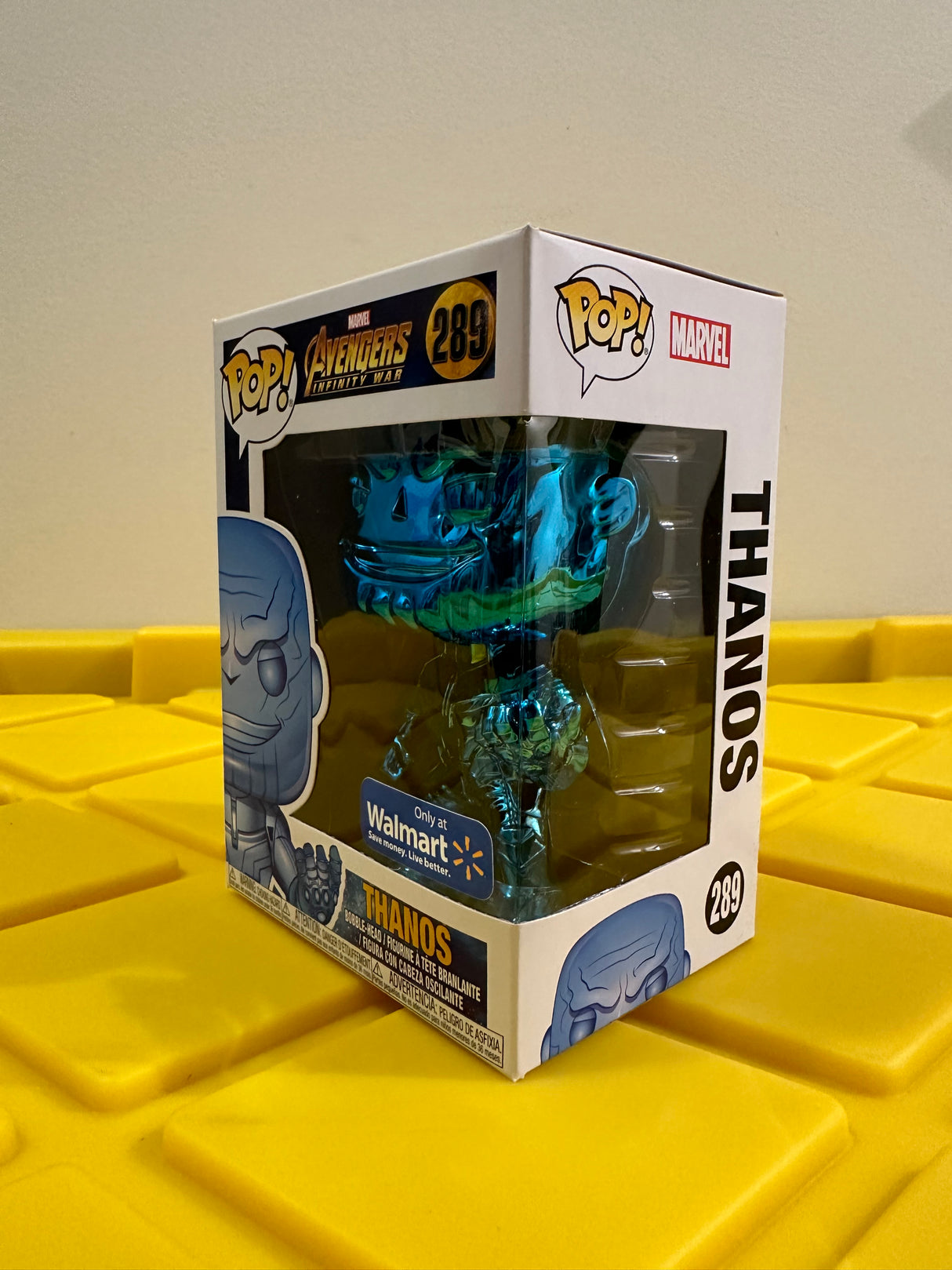 Funko POP! Thanos (Blue Chrome) - Limited Edition Walmart Exclusive