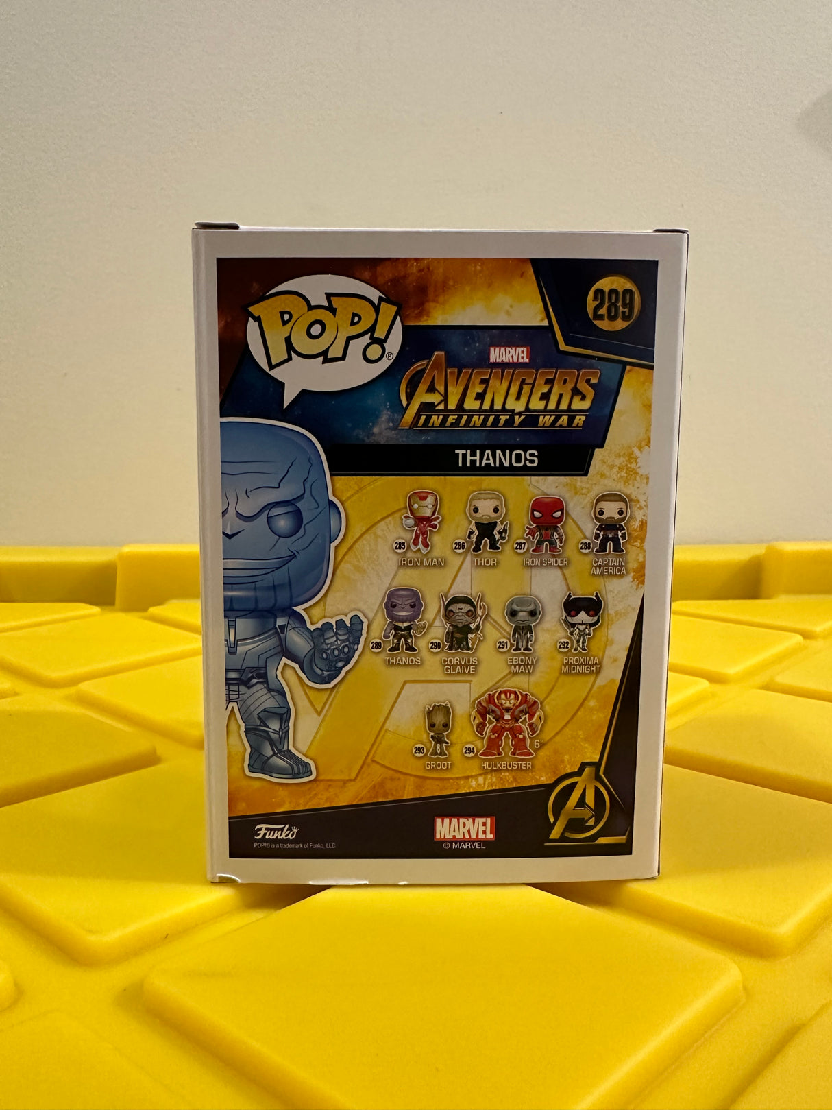 Funko POP! Thanos (Blue Chrome) - Limited Edition Walmart Exclusive