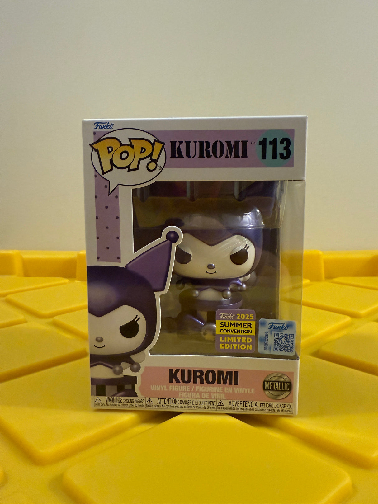 Kuromi (Metallic) - Limited Edition 2025 SDCC Exclusive