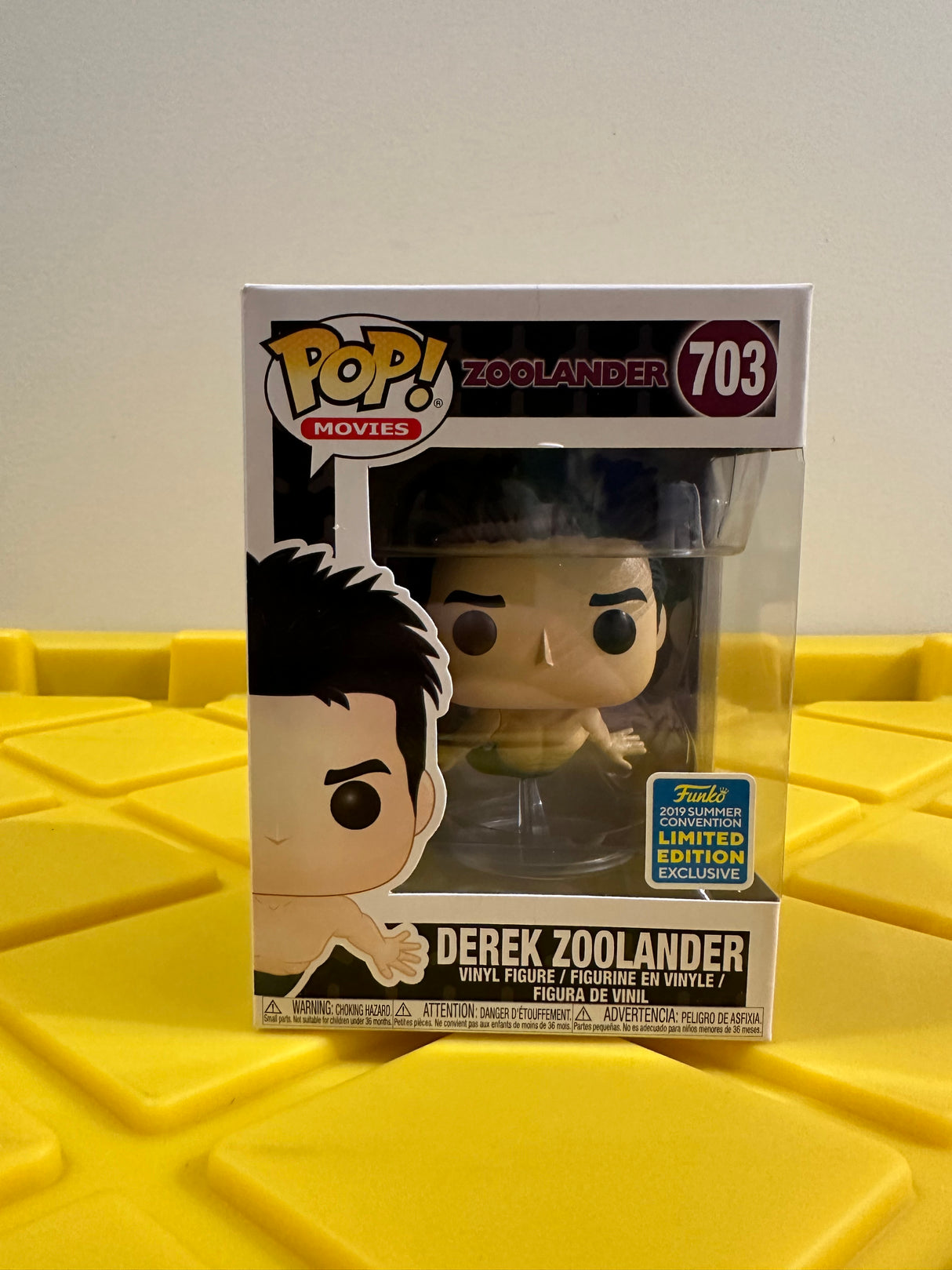 Funko POP! Derek Zoolander - Limited Edition 2019 SDCC Exclusive