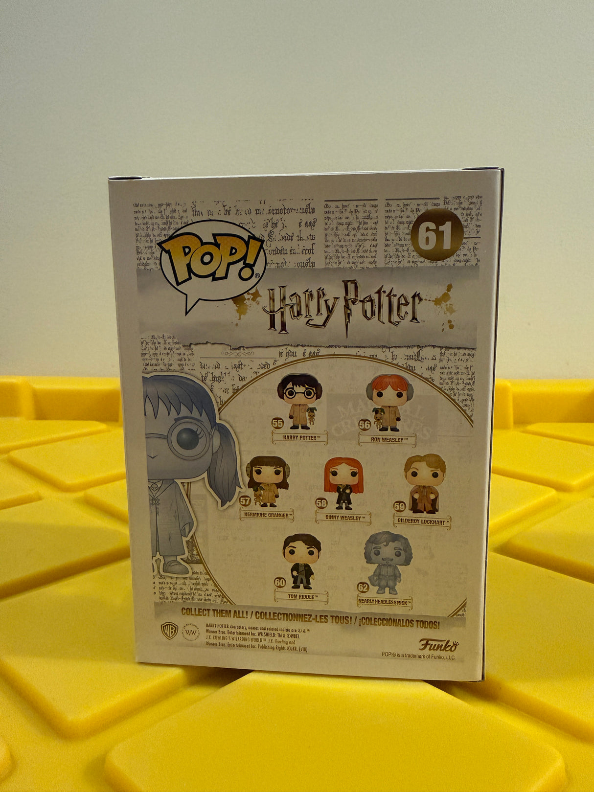 Funko POP! Moaning Myrtle (Glow) - Limited Edition 2018 SDCC Exclusive