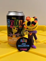 Funko Soda! Jack Skellington (Black Light) - Limited Edition Hot Topic Exclusive