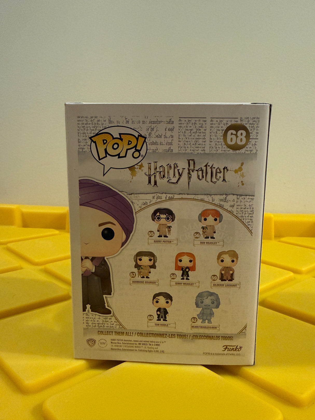 Funko POP! Professor Quirrell - Limited Edition 2018 NYCC Exclusive