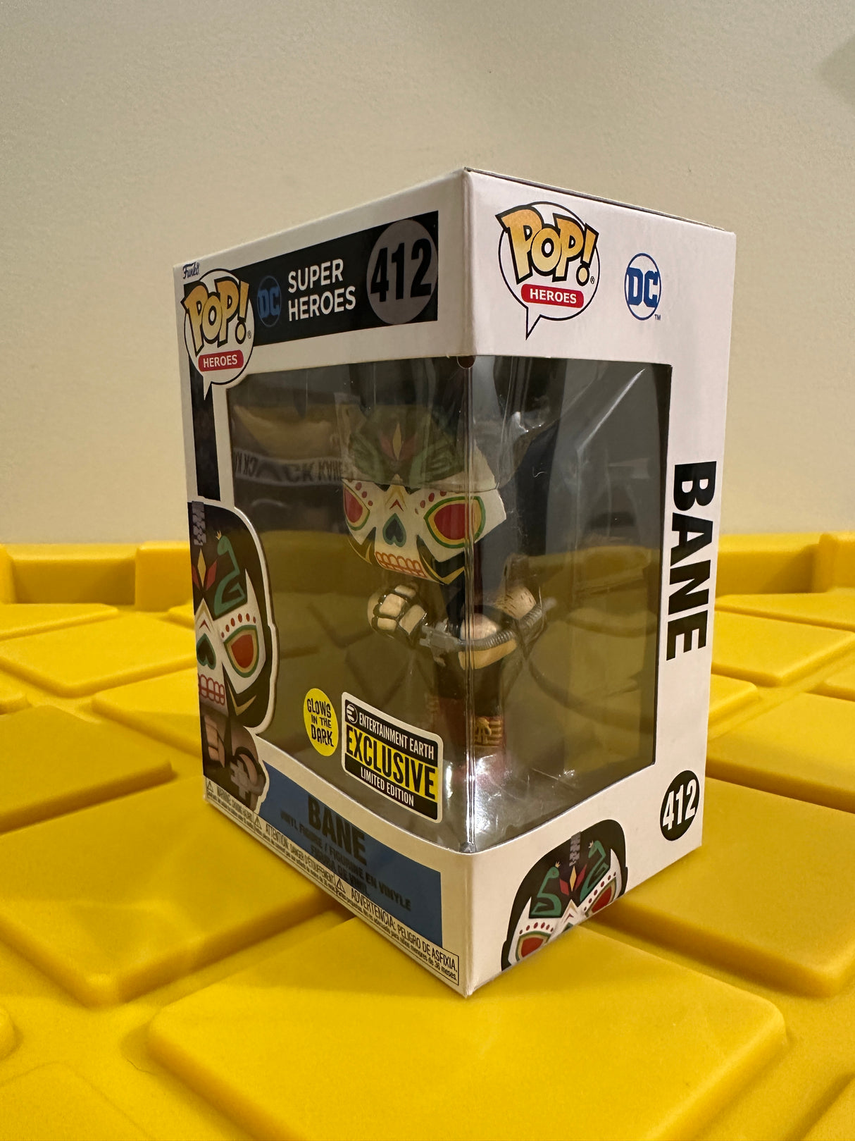 Funko POP! Bane (Glow) - Limited Edition Entertainment Earth Exclusive