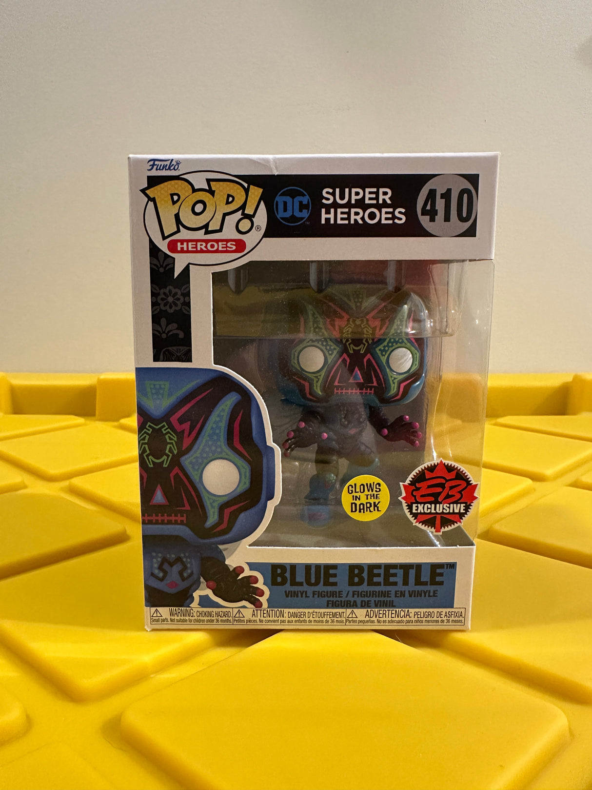 Funko POP! Blue Beetle (Glow) - Limited Edition EB Games Exclusive