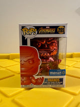 Funko POP! Thanos (Red Chrome) - Limited Edition Walmart Exclusive