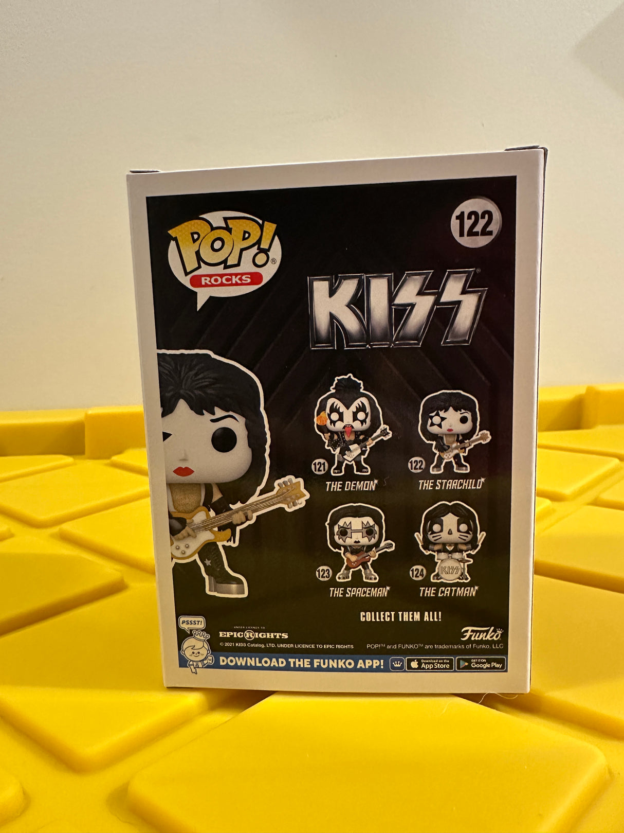 Funko POP! Kiss (Glow) Set of 4