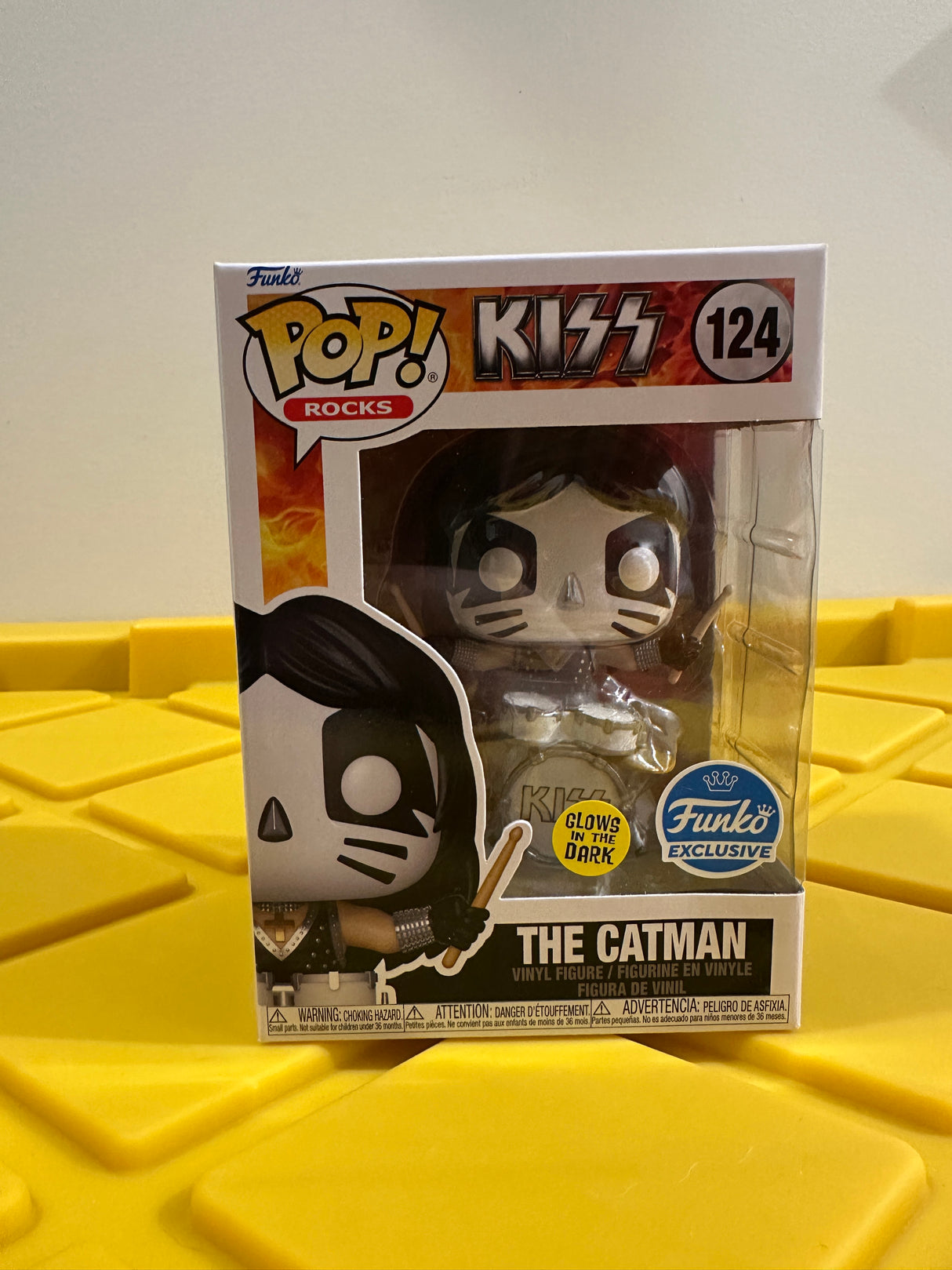 Funko POP! Kiss (Glow) Set of 4