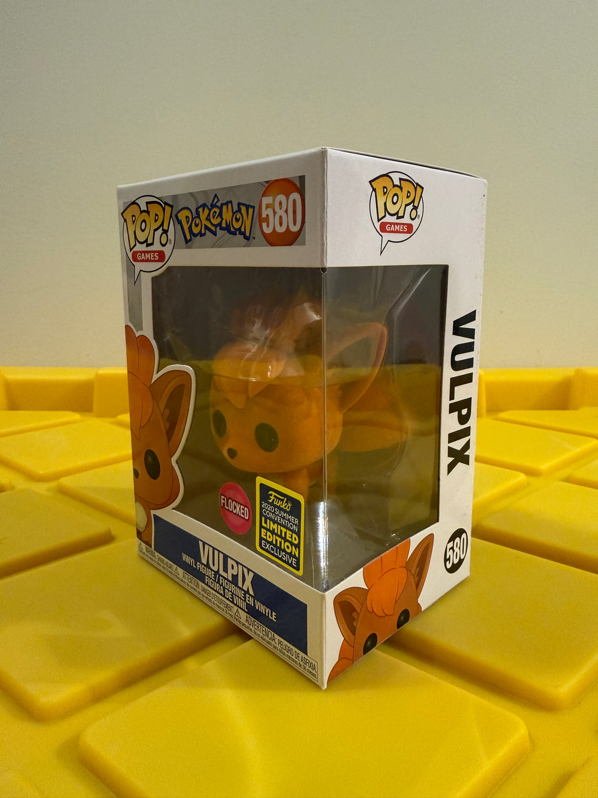 Funko POP! Vulpix (Flocked) - Limited Edition 2020 SDCC Exclusive