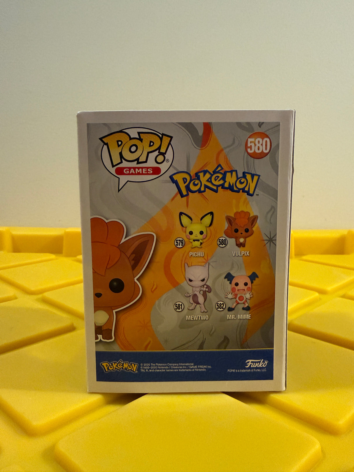Funko POP! Vulpix (Flocked) - Limited Edition 2020 SDCC Exclusive