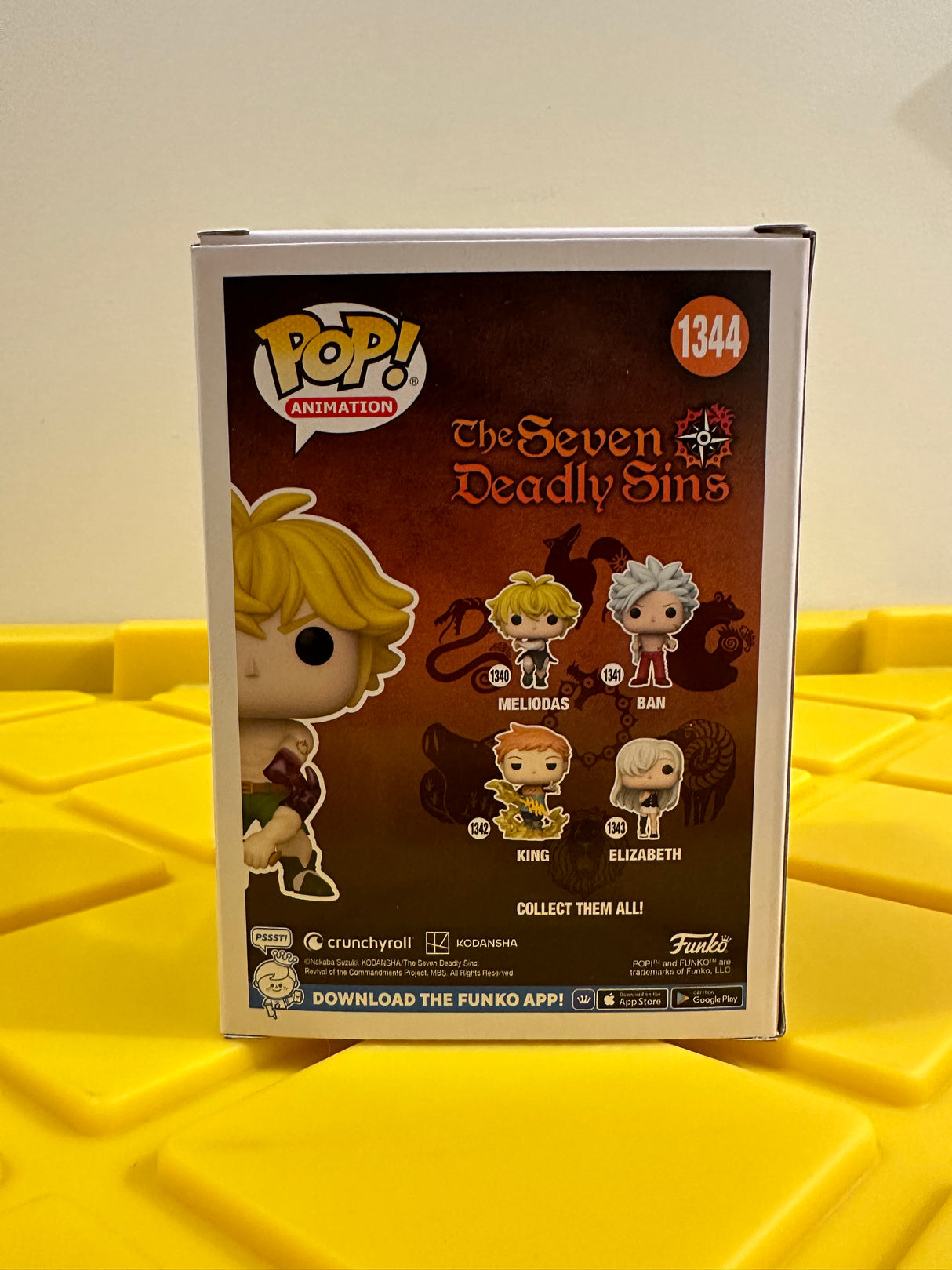 Funko POP! Meliodas - Limited Edition Chase - Limited Edition Special Edition Exclusive