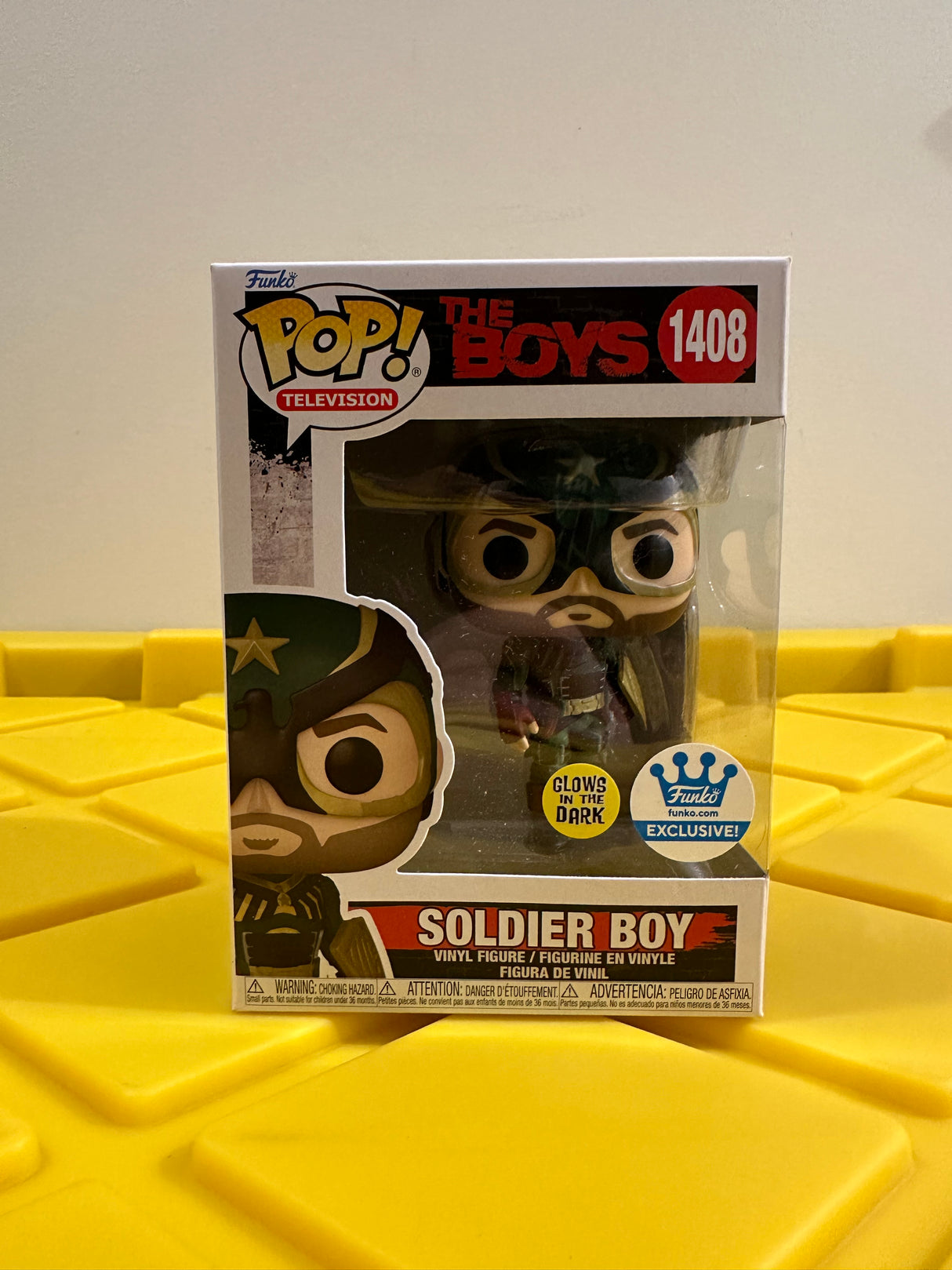 Funko POP! Soldier Boy (Glow) - Limited Edition Funko Shop Exclusive
