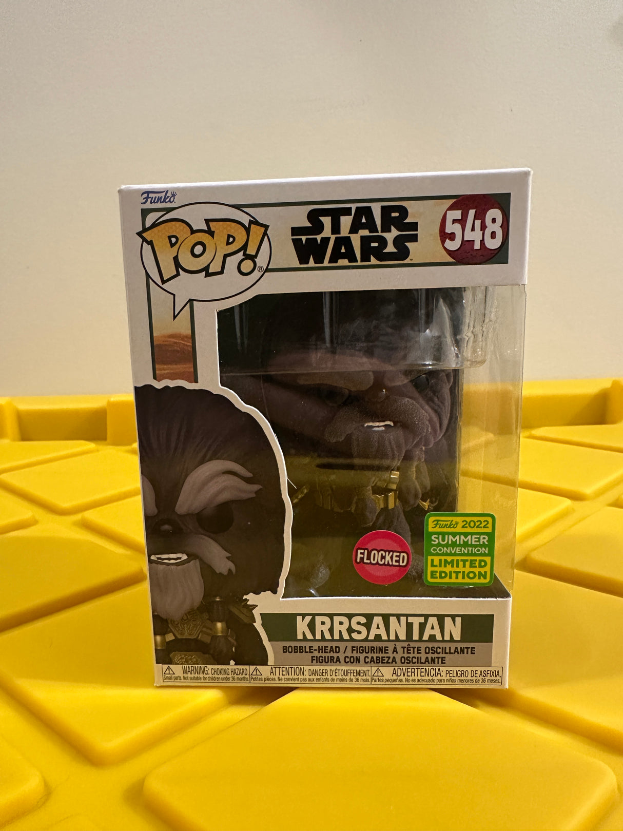 Funko POP! Krrsantan (Flocked) - Limited Edition 2022 SDCC Exclusive