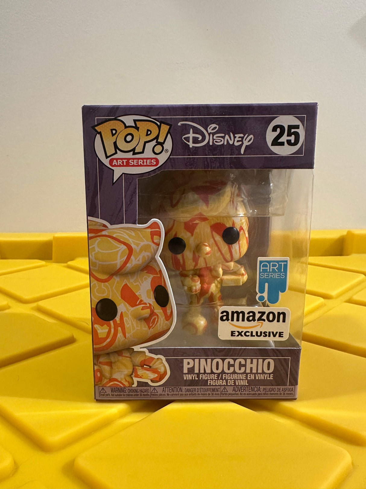 Funko POP! Pinocchio (Art Series) - Limited Edition Amazon Exclusive