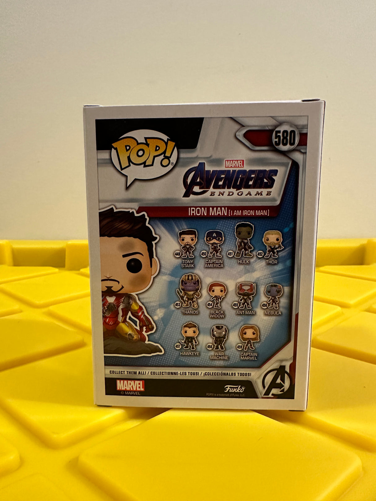 Funko POP! Iron Man (I Am Iron Man) (Glow) - Limited Edition PX Previews Exclusive