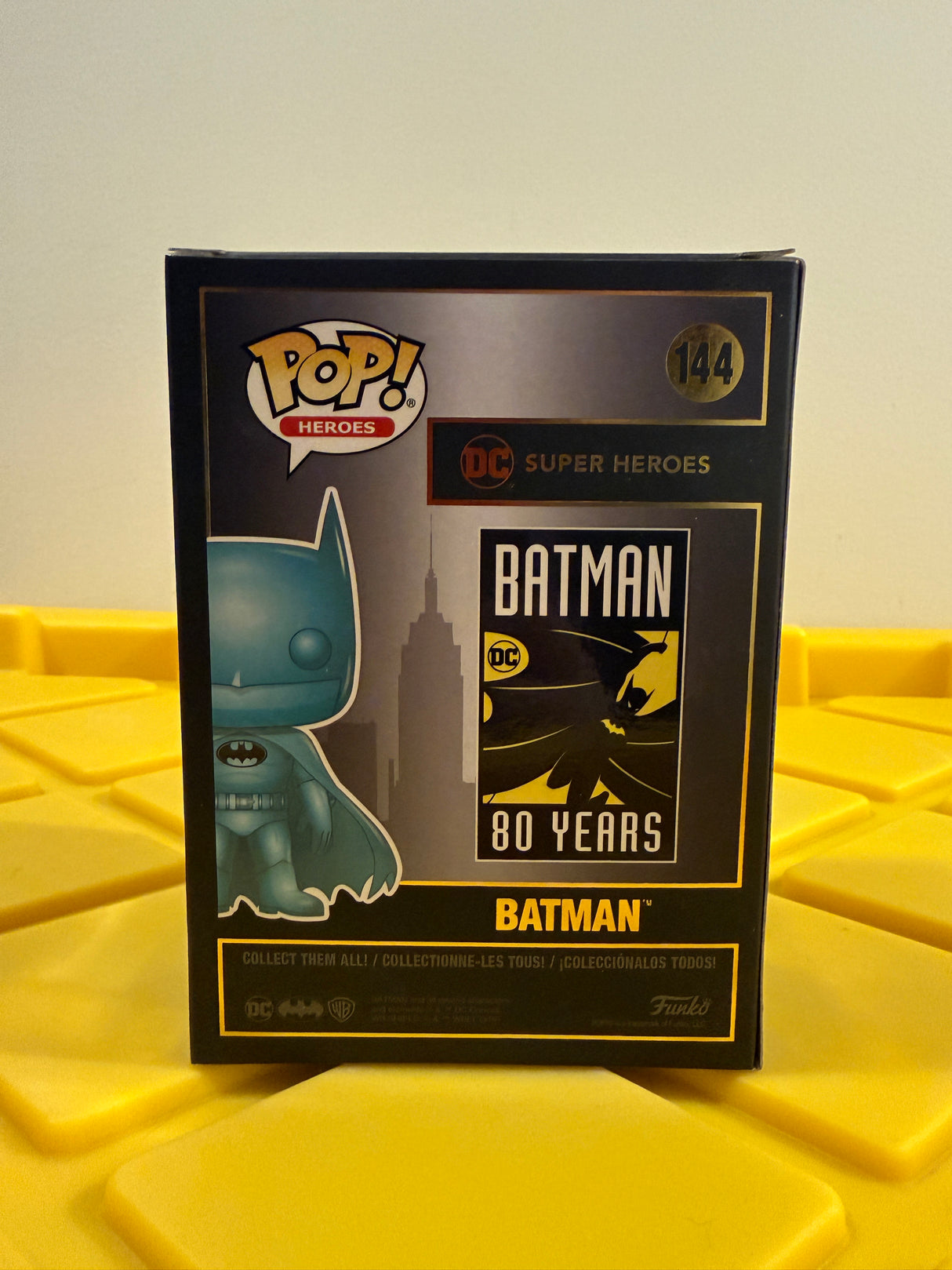 Funko POP! Batman (Teal Chrome) - Limited Edition 2019 SDCC Exclusive