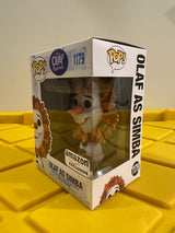 Funko POP! Olaf as Simba - Limited Edition Amazon Exclusive