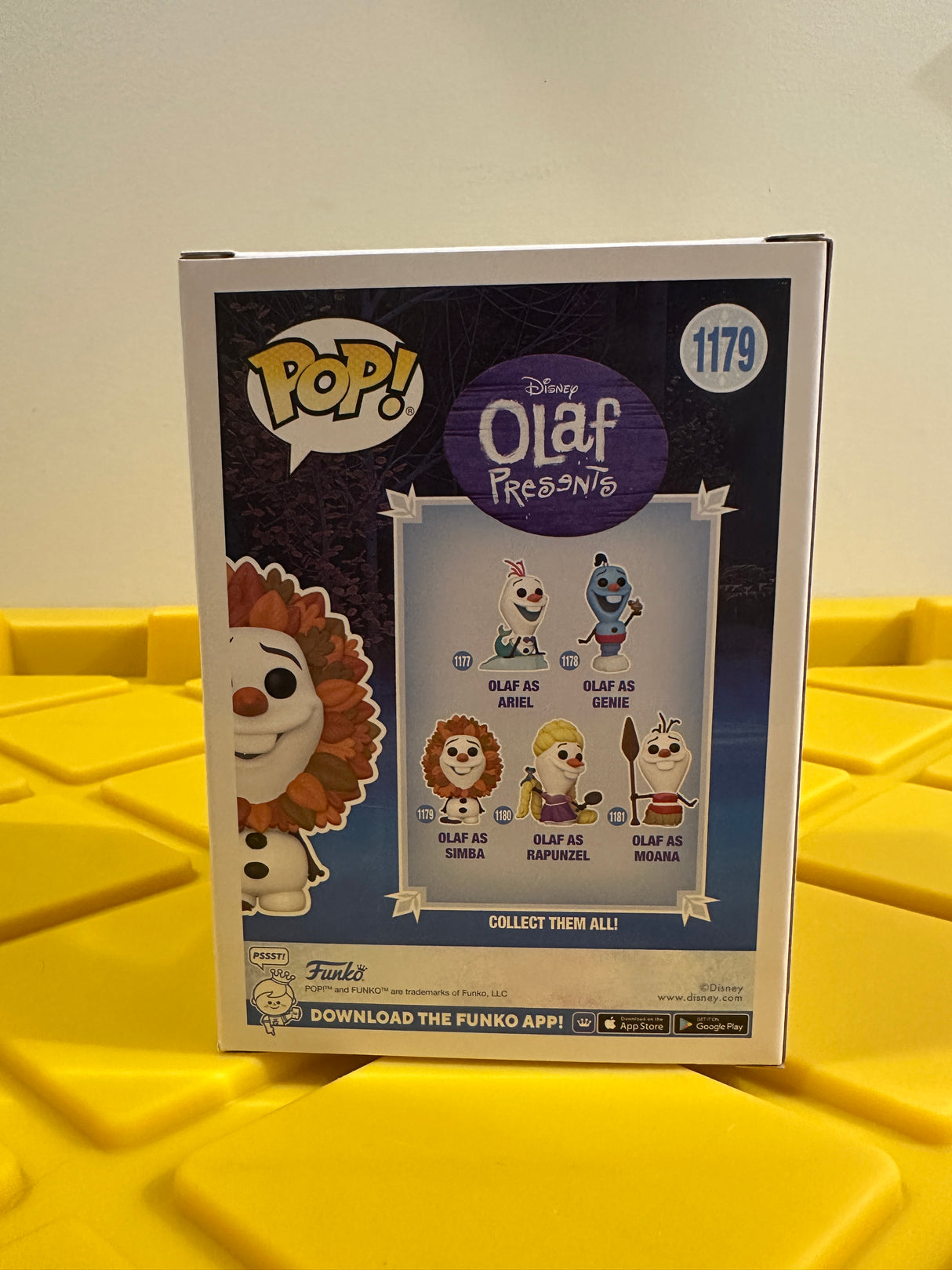 Funko POP! Olaf as Simba - Limited Edition Amazon Exclusive