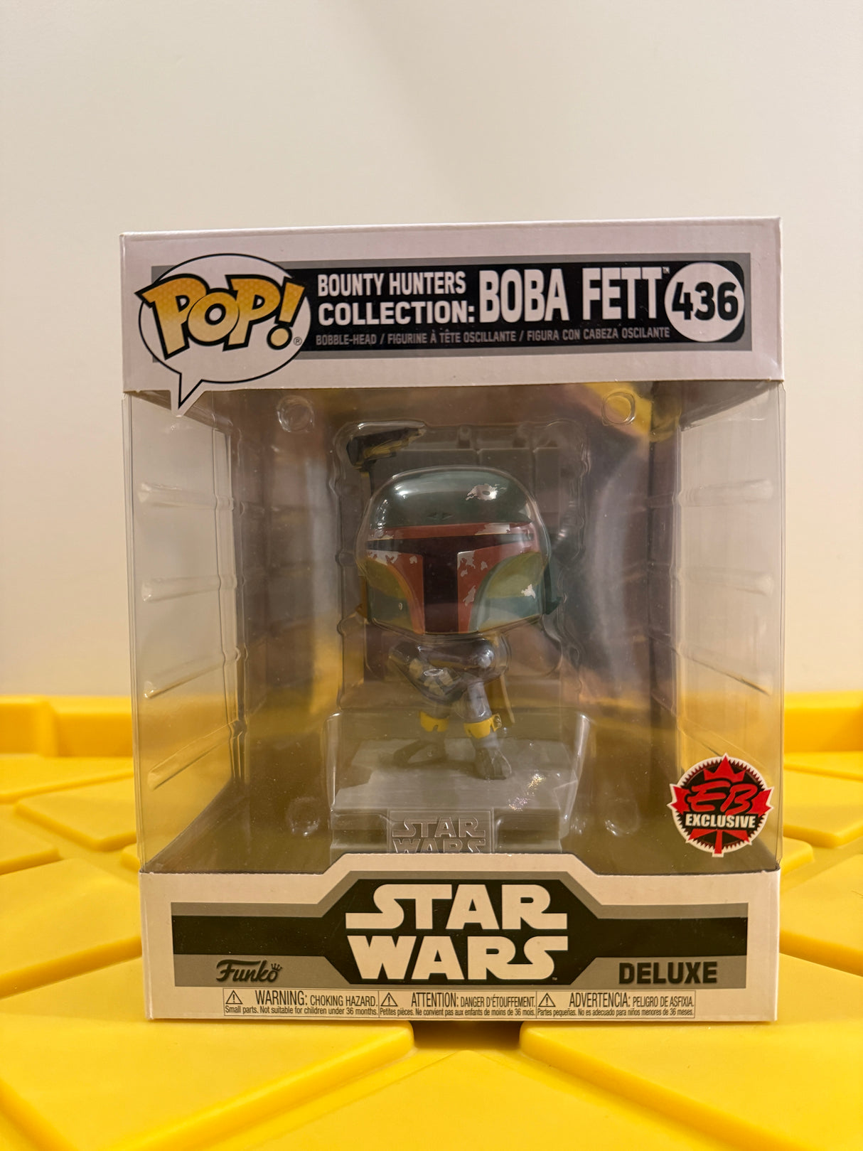 Funko POP! 6" Bounty Hunters Collection: Boba Fett - Limited Edition EB Games Exclusive