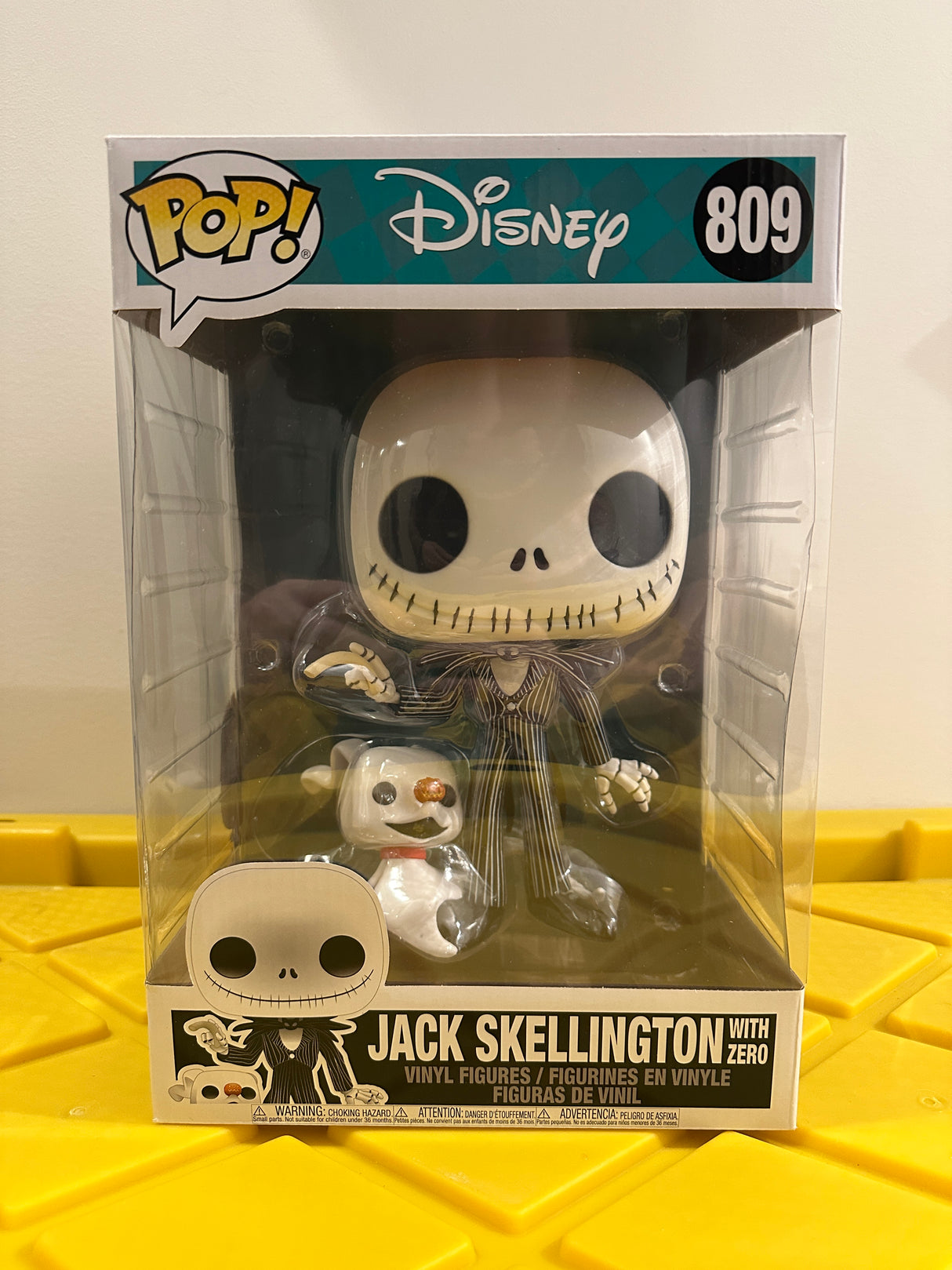 Funko POP! 10" Jack Skellington with Zero