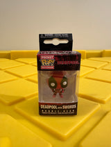 Funko POP! Keychain Deadpool with Swords