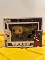 Funko POP! Daenerys & Drogon (Metallic) (2-Pack)