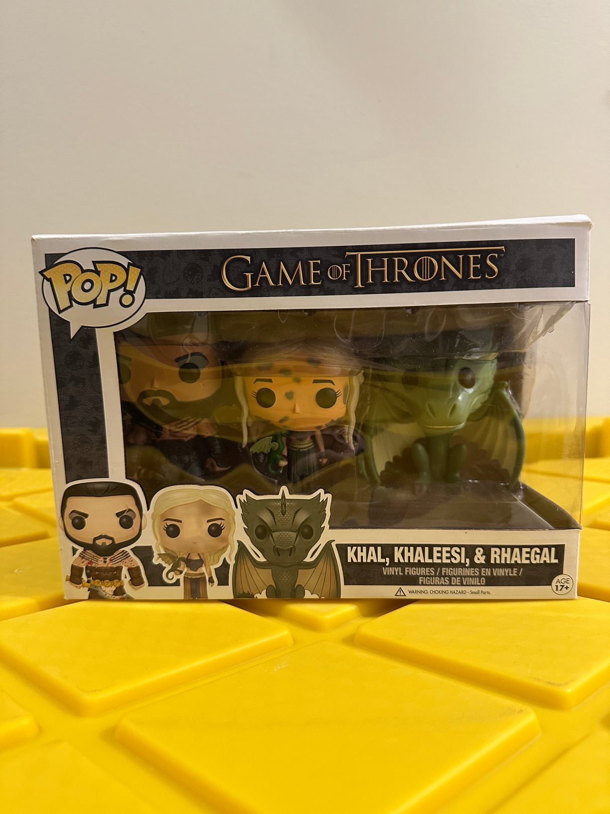 Funko POP! Khal, Khaleesi, & Rhaegal (3-Pack)