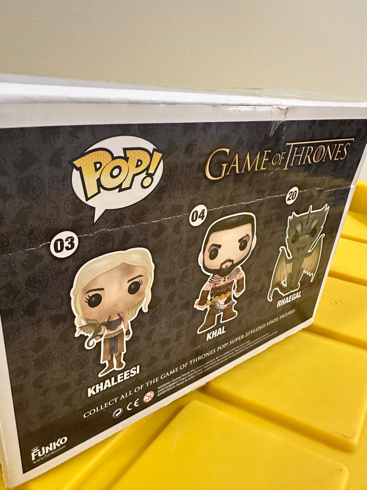 Funko POP! Khal, Khaleesi, & Rhaegal (3-Pack)