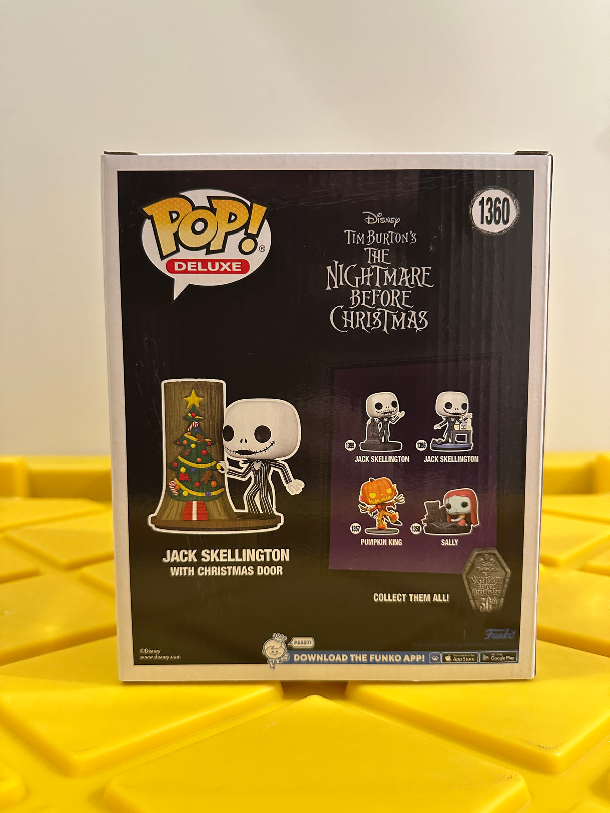 Funko POP! 6" Jack Skellington with Christmas Door