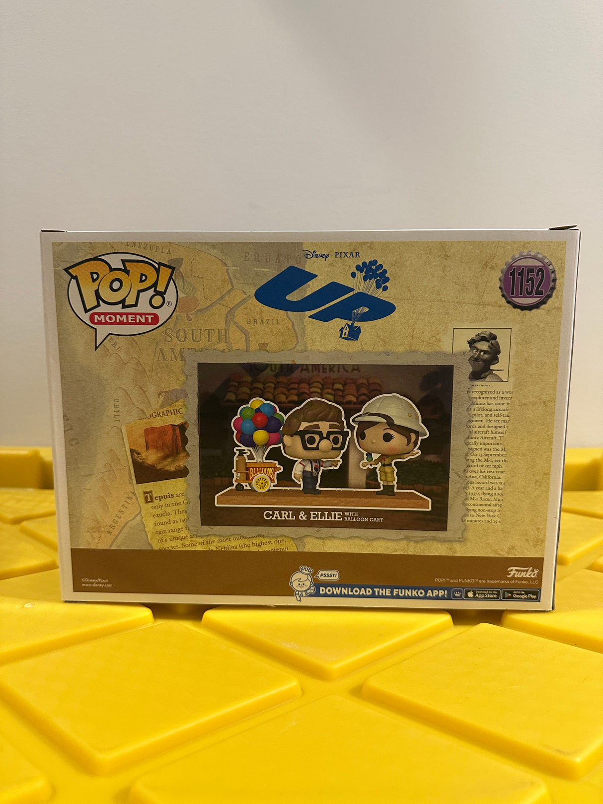 Funko POP! Carl & Ellie with Balloon Cart (Moment) - Limited Edition Box Lunch Exclusive