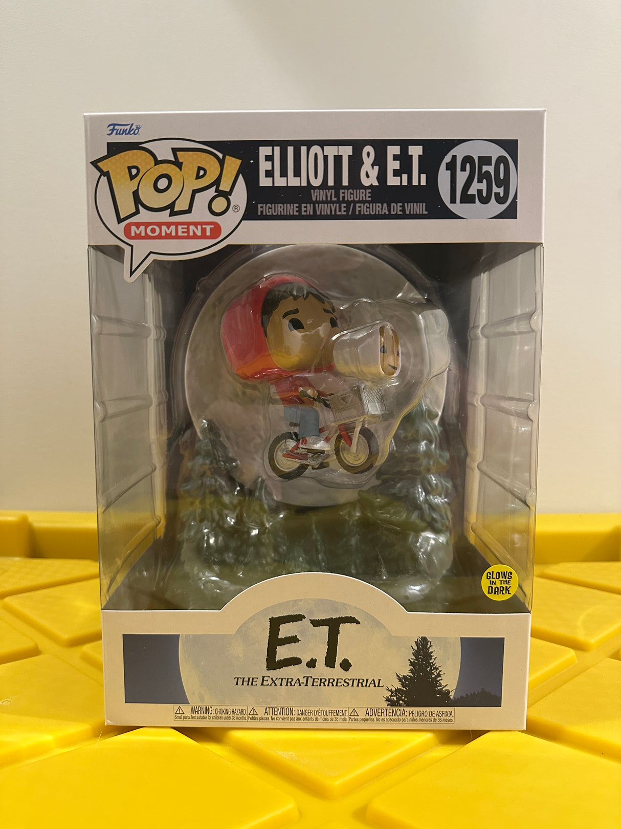 Funko POP! 6" Elliott & E.T. (Glow)