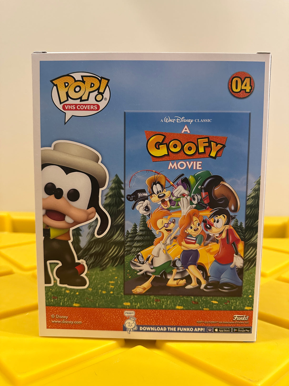 Funko POP! Goofy (VHS Covers) - Limited Edition Amazon Exclusive