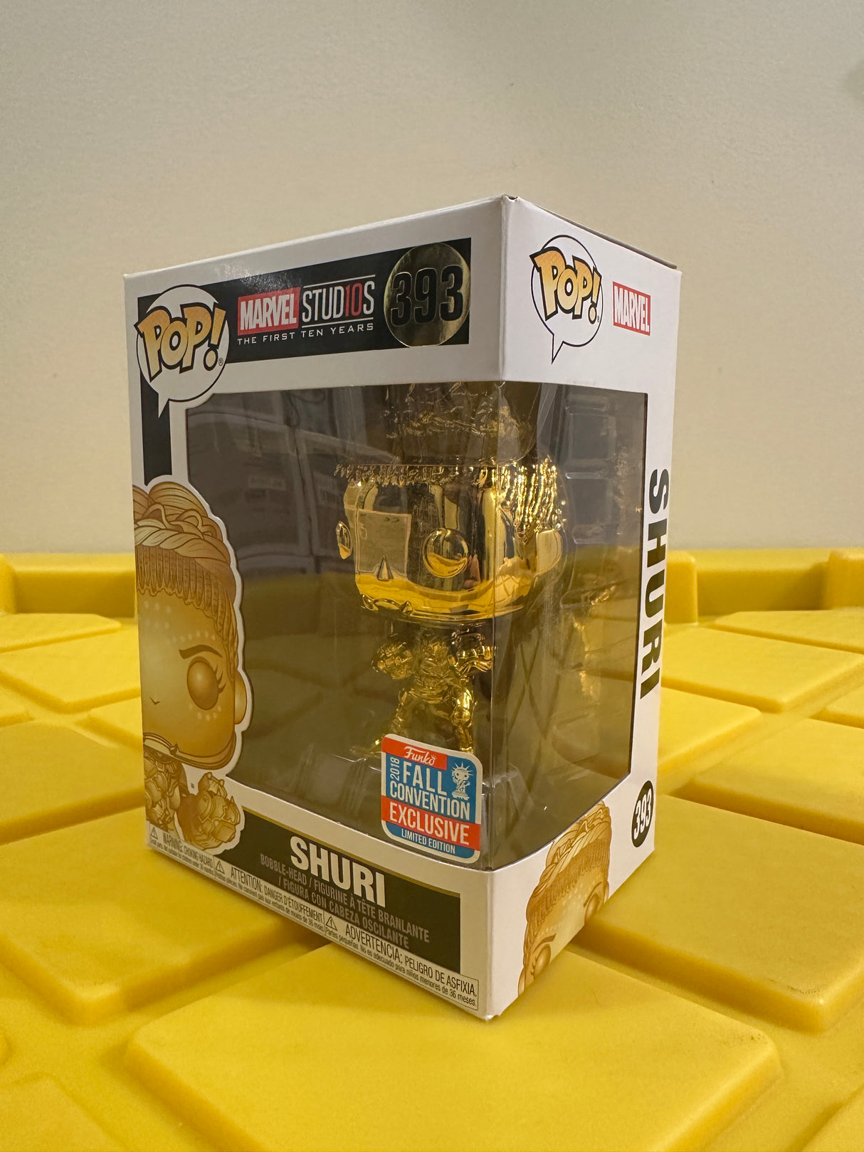 Funko POP! Shuri (Gold Chrome) - Limited Edition 2018 NYCC Exclusive