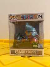 Funko POP! 6” Franky with Black Rhino FR-U 4 (Rides) - Limited Edition 2026 ECCC Exclusive