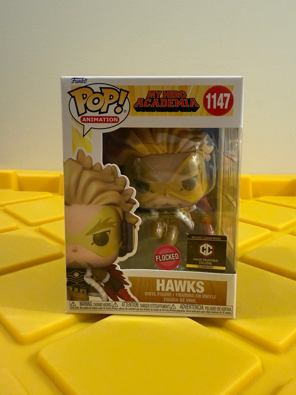 Funko POP! Hawks (Flocked) - Limited Edition Chalice Collectibles Exclusive
