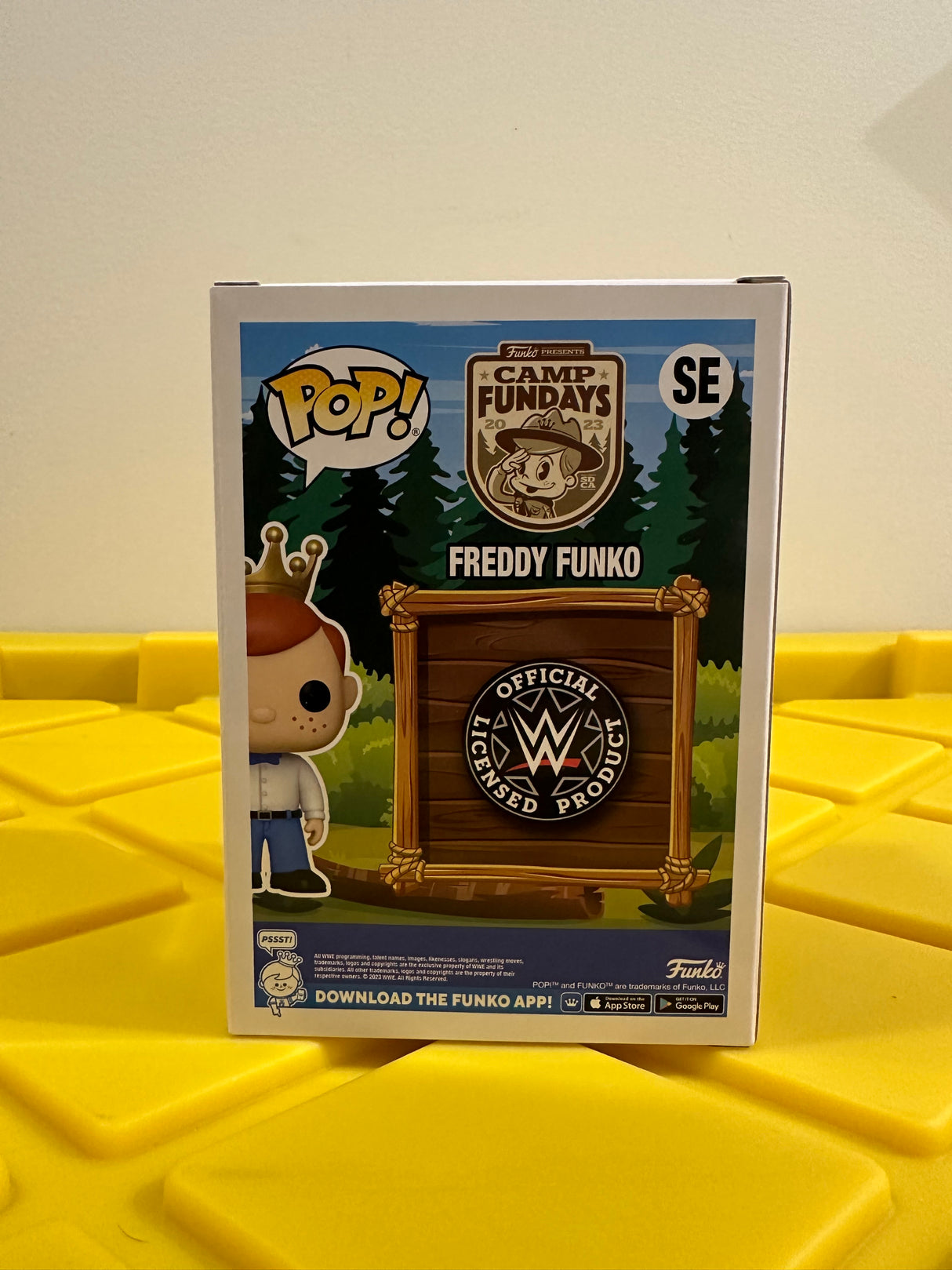 Funko POP! Freddy Funko as "Stone Cold" Steve Austin (L.E. 3000) - Limited Edition 2023 Camp Fundays Exclusive