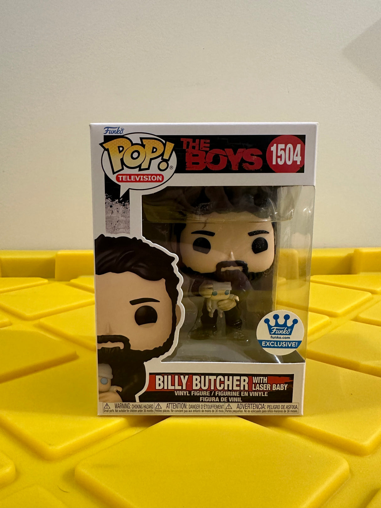 Funko POP! Billy Butcher with Laser Baby - Limited Edition Funko Shop Exclusive