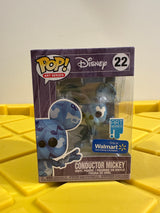 Funko POP! Conductor Mickey (Art Series) - Limited Edition Walmart Exclusive