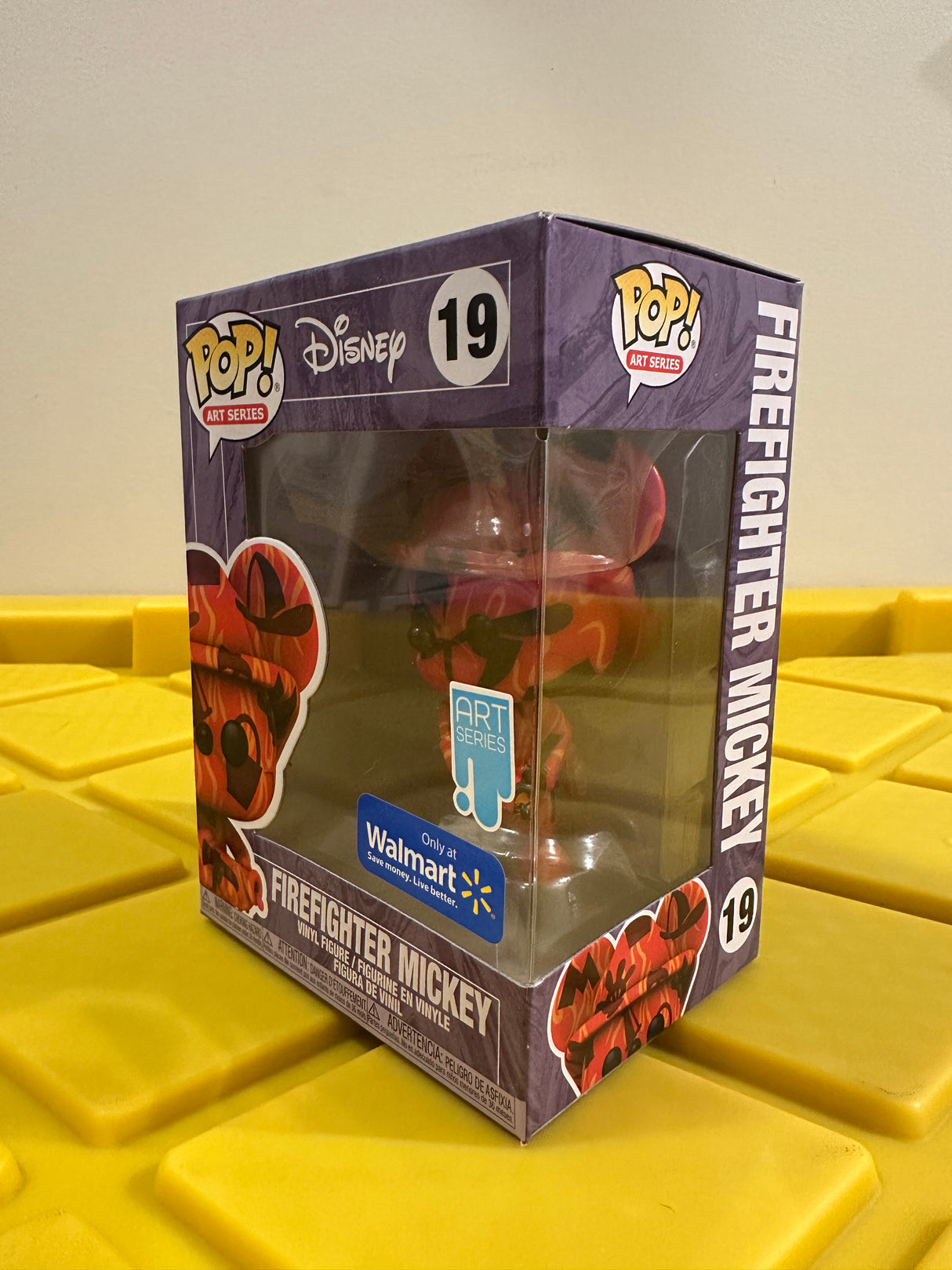 Funko POP! Firefighter Mickey (Art Series) - Limited Edition Walmart Exclusive
