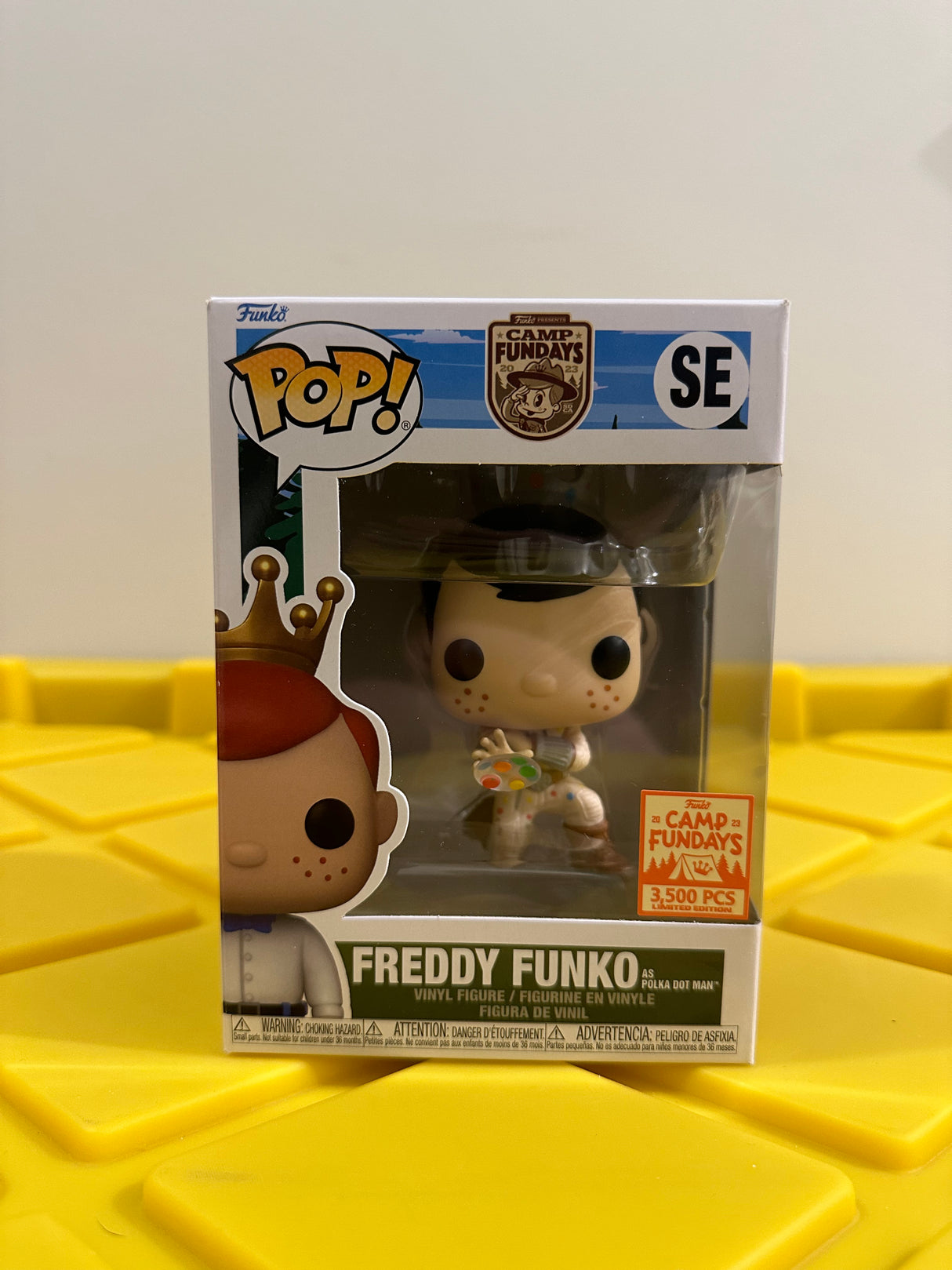 Freddy Funko as Polka Dot Man (L.E. 3500) - Limited Edition 2023 Camp Fundays Exclusive