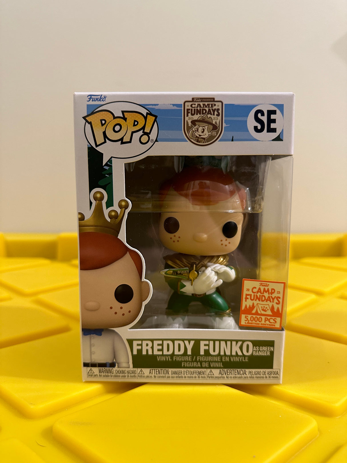 Freddy Funko as Green Ranger (L.E. 5000) - Limited Edition 2023 Camp Fundays Exclusive