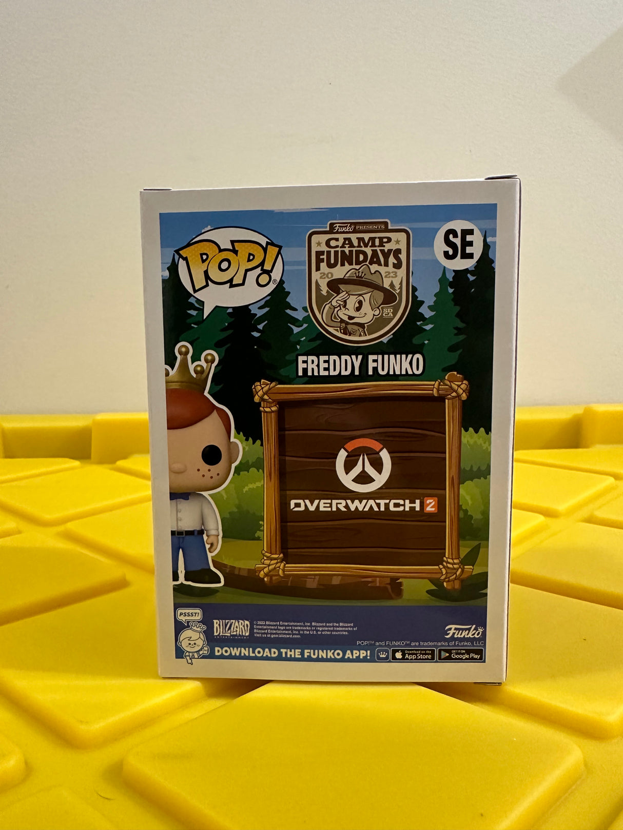 Funko POP! Freddy Funko as Genji (L.E. 4000) - Limited Edition 2023 Camp Fundays Exclusive