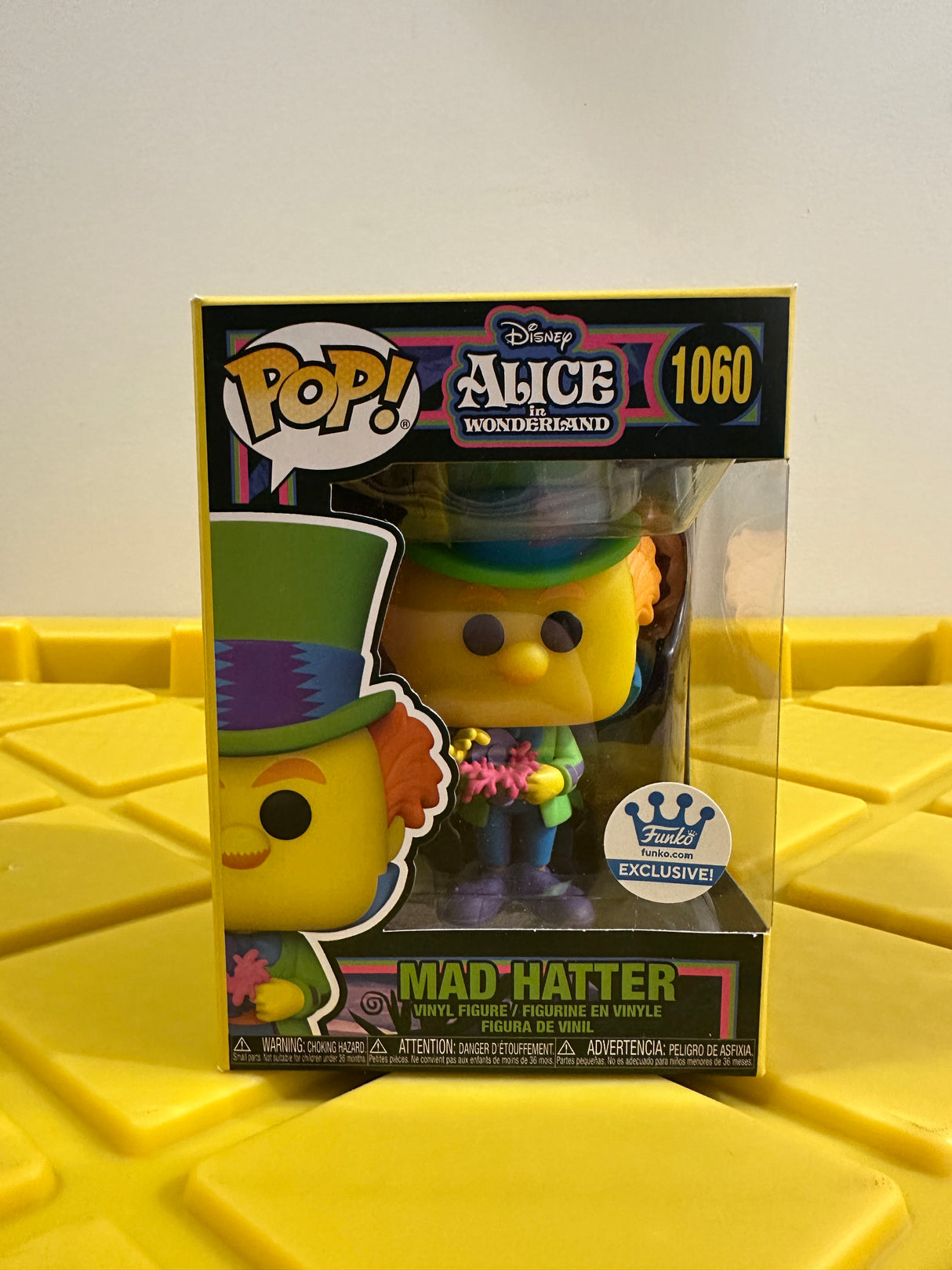 Funko POP! Mad Hatter (Black Light) - Limited Edition Funko Shop Exclusive